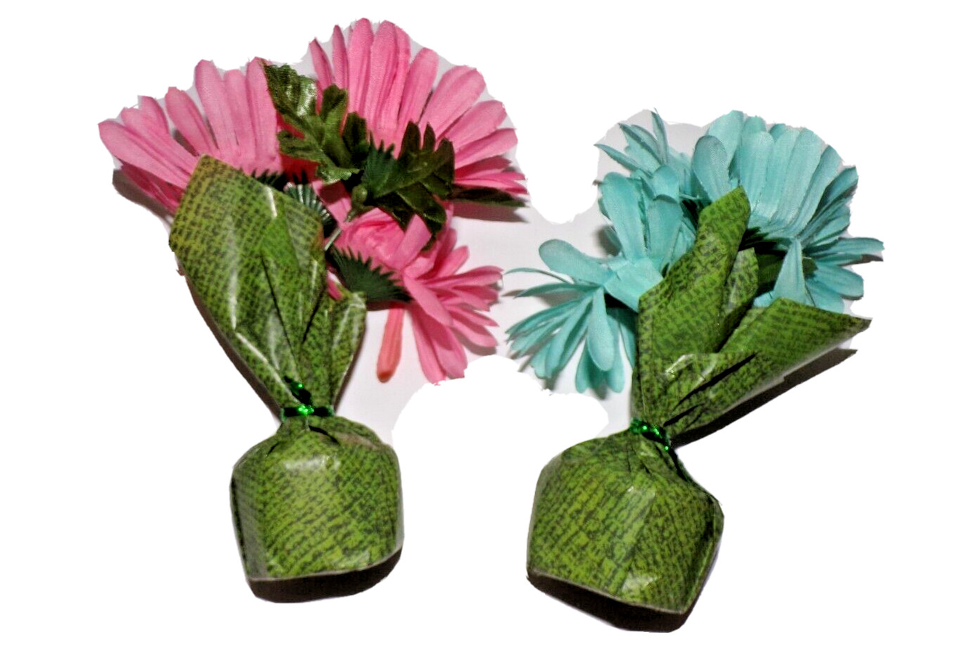 2 Daisy Flower 8×3 Artificial with weights for occasions Home Decoration tS2