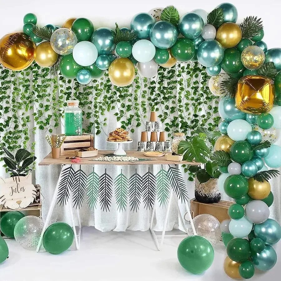 5 PCS 7 Ft Artificial Hanging Garland Ivy Leaves Plants Vines Home Decor USA