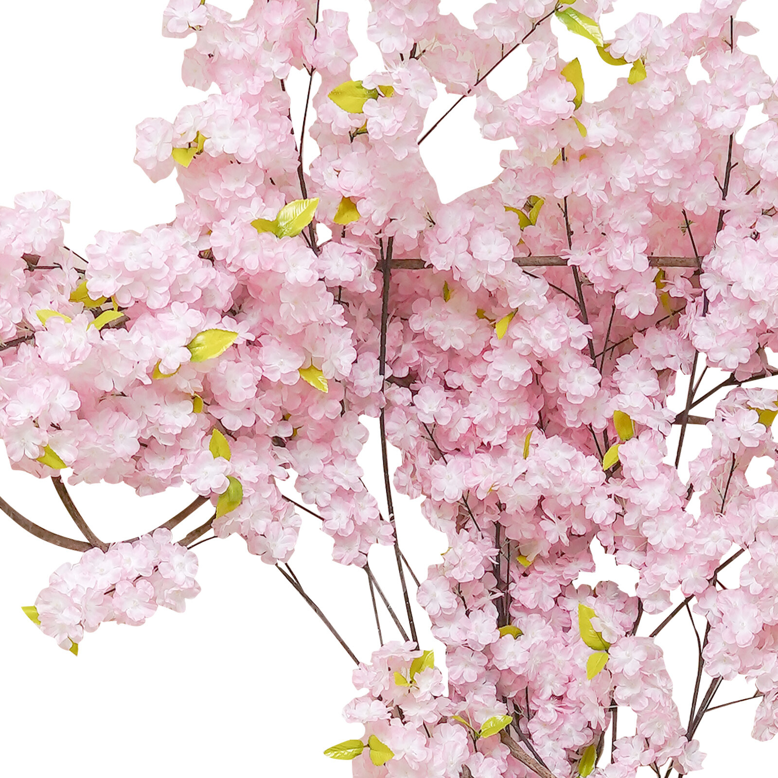 Artificial Cherry Blossom Tree Fake Sakura Tree For Bridal Bouquets Decor US