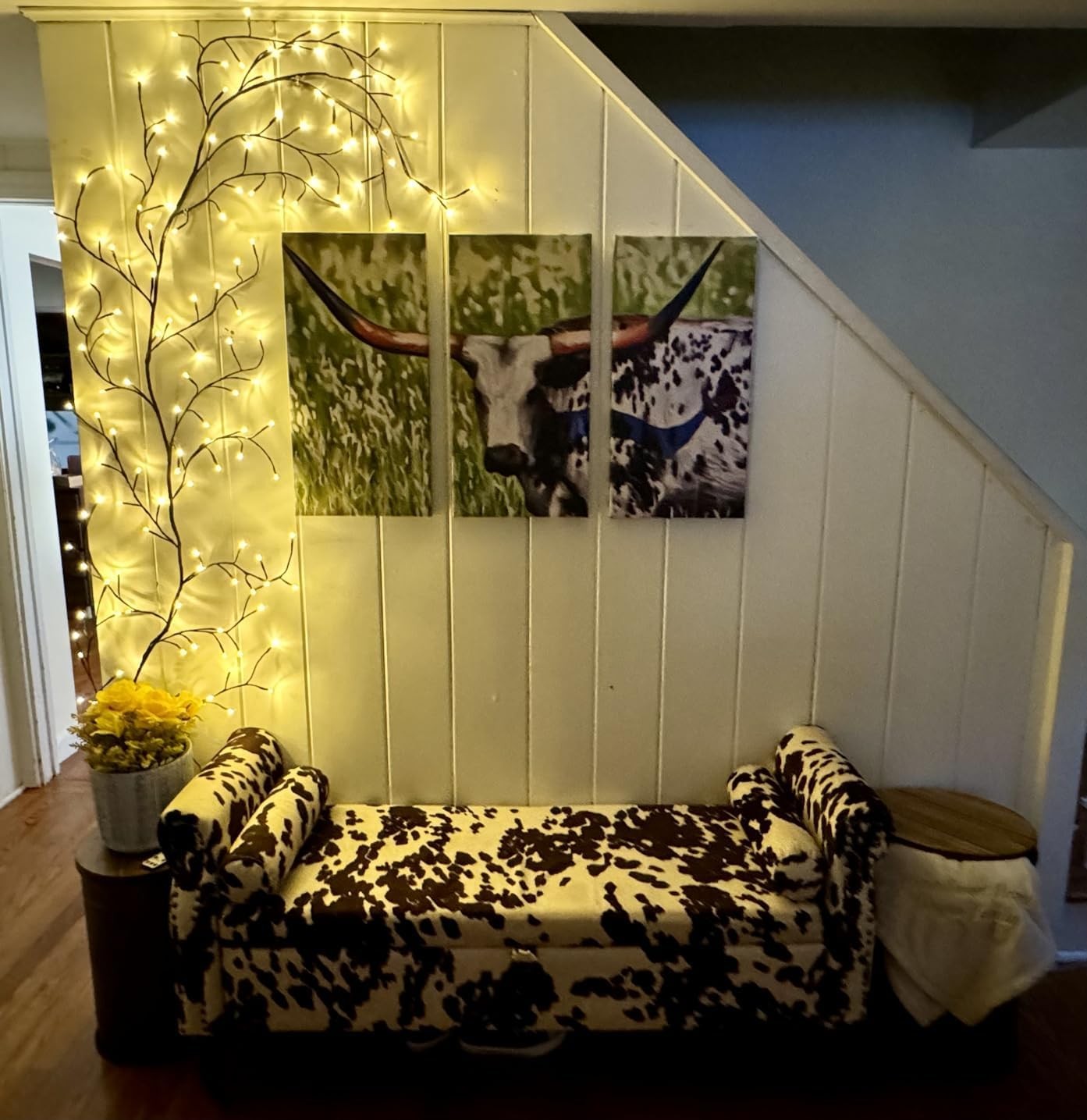 Enchanted Willow Vine Lights with Remote:144 LEDs Flexible DIY Vines with Lig…