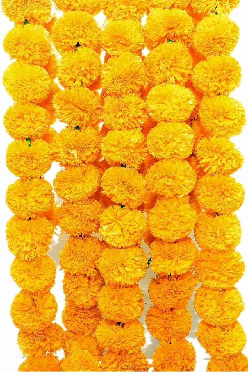 Artificial Flower Garlands, Jumka & Toran For Indian Festival Navratri & Diwali