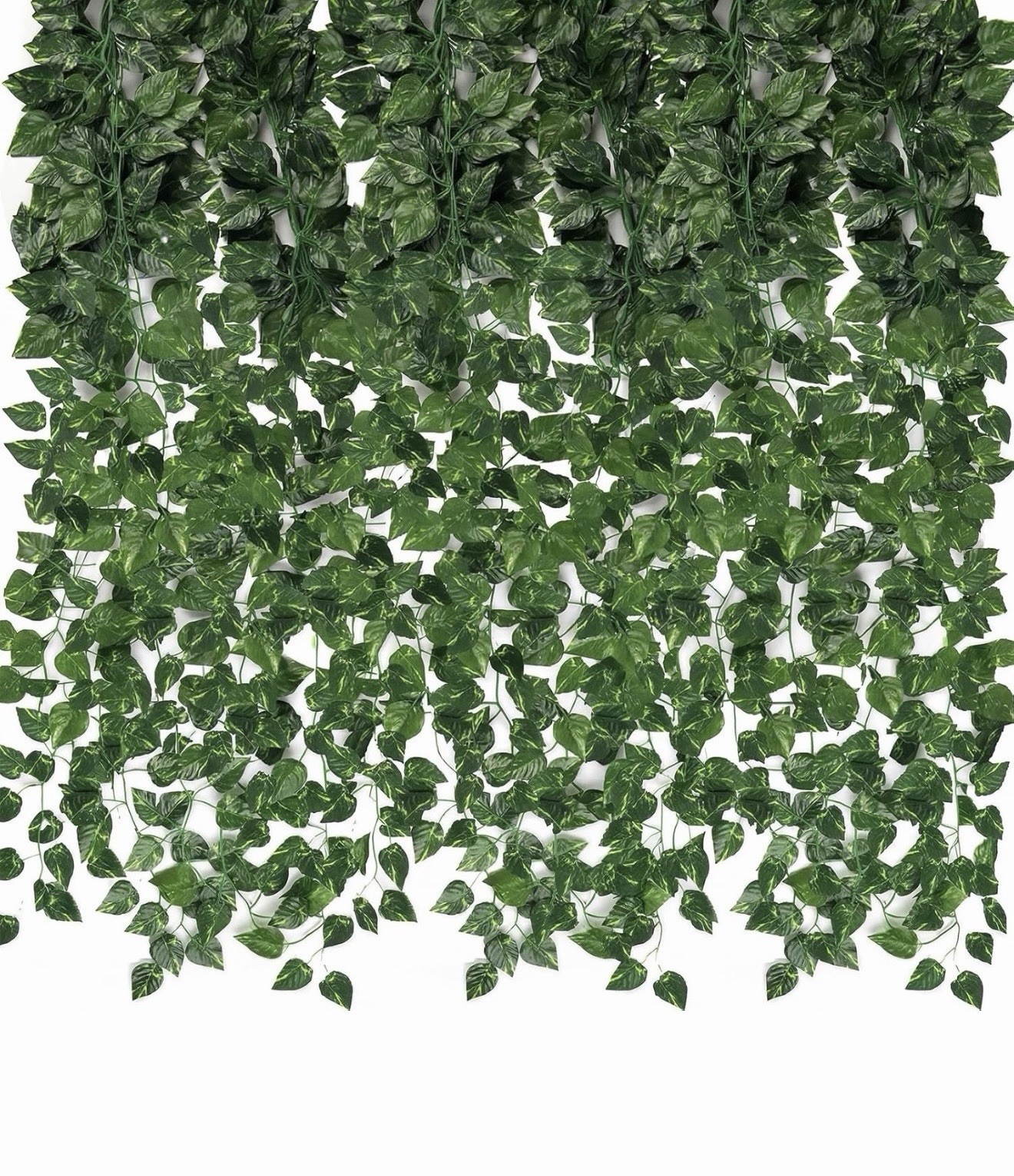 24 Pack 168Ft Artificial Ivy Greenery Garland Fake Vines Hanging Plants Backdrop
