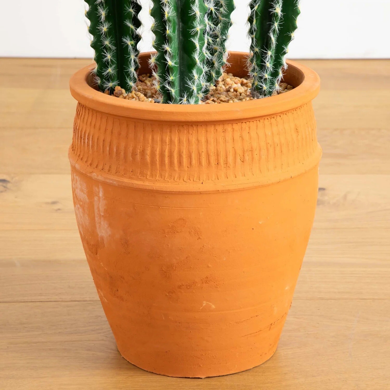 41” Artificial Cactus in Terracotta Planter Home Decor. Retail $134