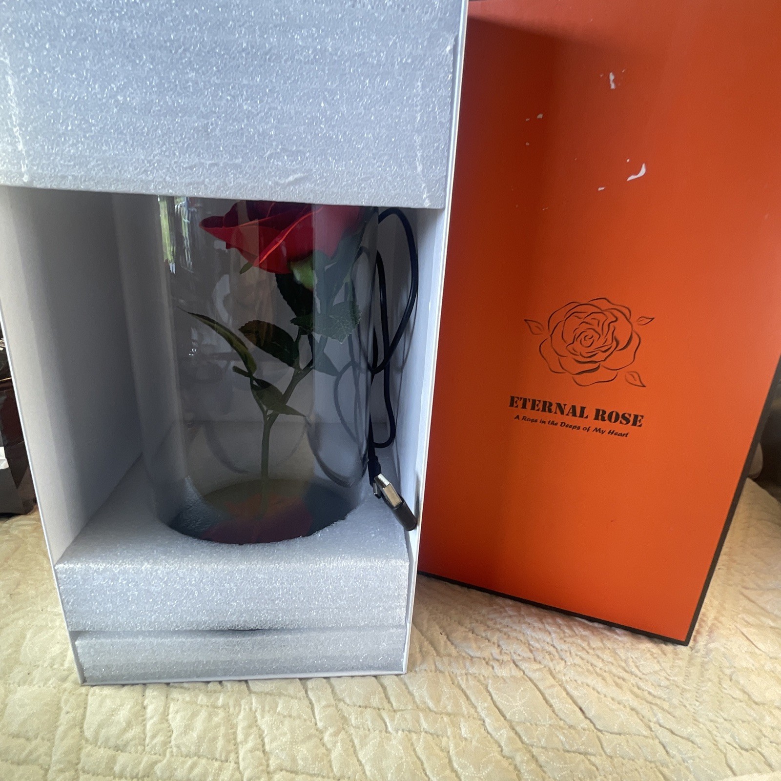Forever Preserved Rose – Eternal Rose in Glass Dome – Tested Works