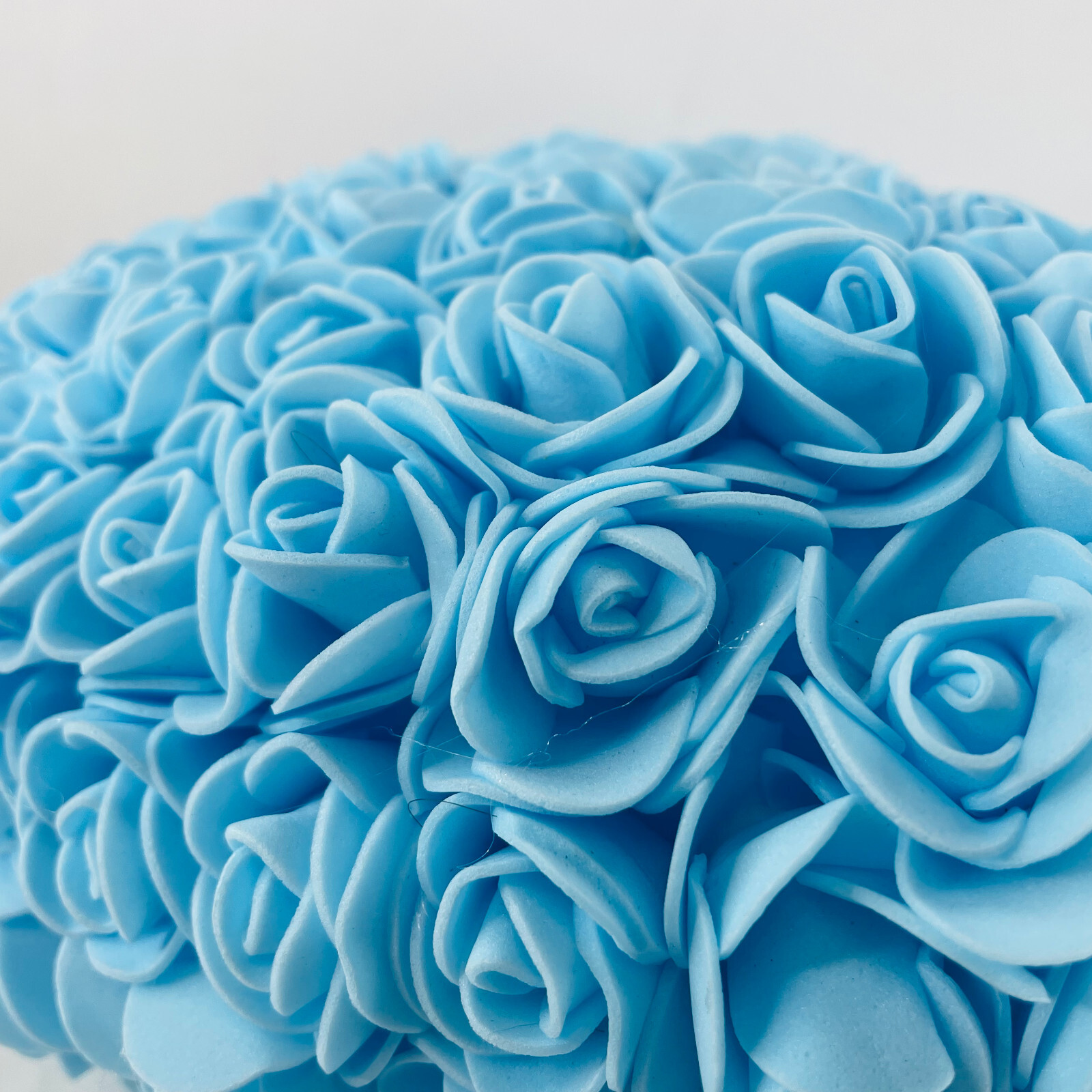 8″ Artificial Rose Blue Heart Wall Valentine’s Day Girlfriend Wife Gift w/Box