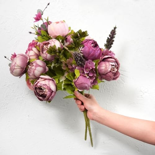 Soft Peach Pink and Magenta Celestial Beauty (Soft Peach Pink and Magenta Red)