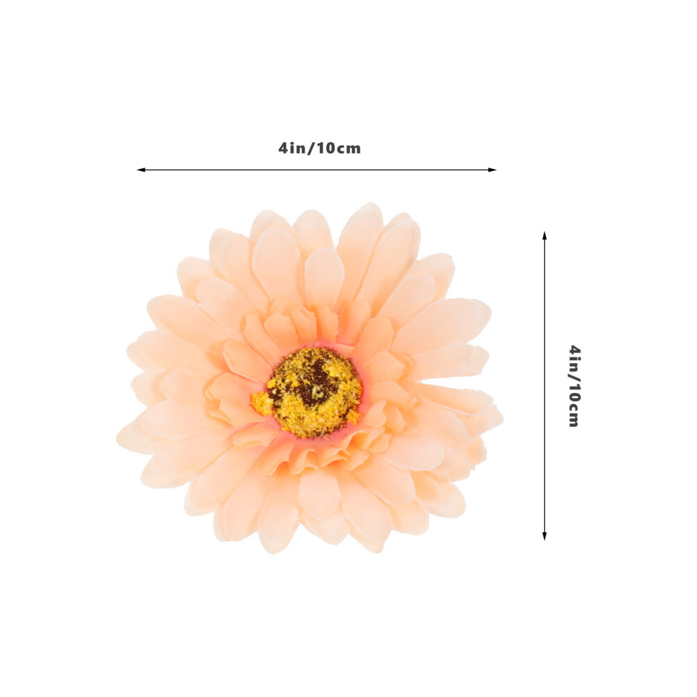 10pcs Fake Flower Heads Artificial Flowers Heads Flower Embellishments