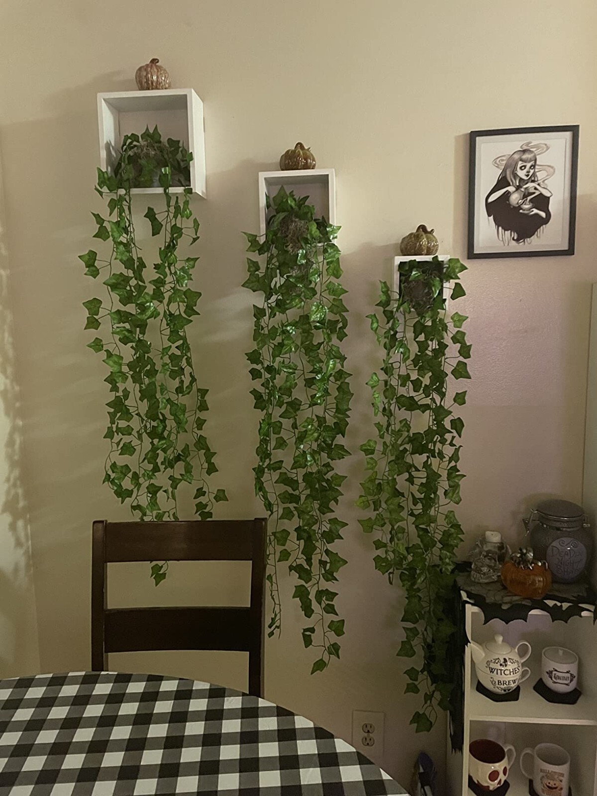 Artificial Ivy Leaf Plants Vine Hanging Garland Fake Flowers 84Ft 12 Strands New