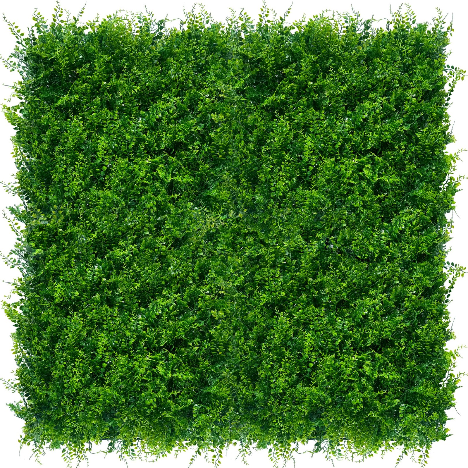 Artificial Plants Hedge Grass Wall Panels: 20×20 Inch 4P(11.5 SQFT)