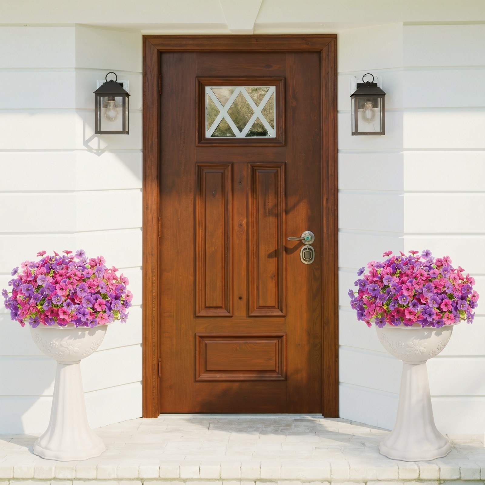 Lifewit Artificial Flowers for Outdoor Indoor for Home Garden Decor