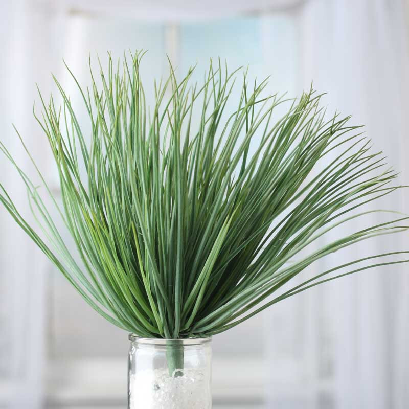 Package of 4 Artificial Grass 12″ Decorative Floral Bushes