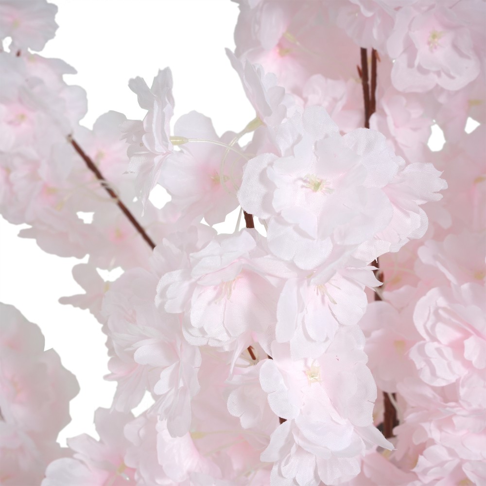 43″ Artificial Cherry Blossom Tree with Black Plastic Pot