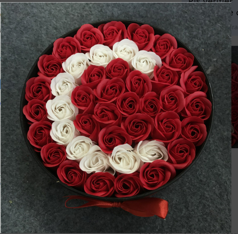 Custom Letter Number Soap Flowers + Gift Box – Perfect for All Occasions