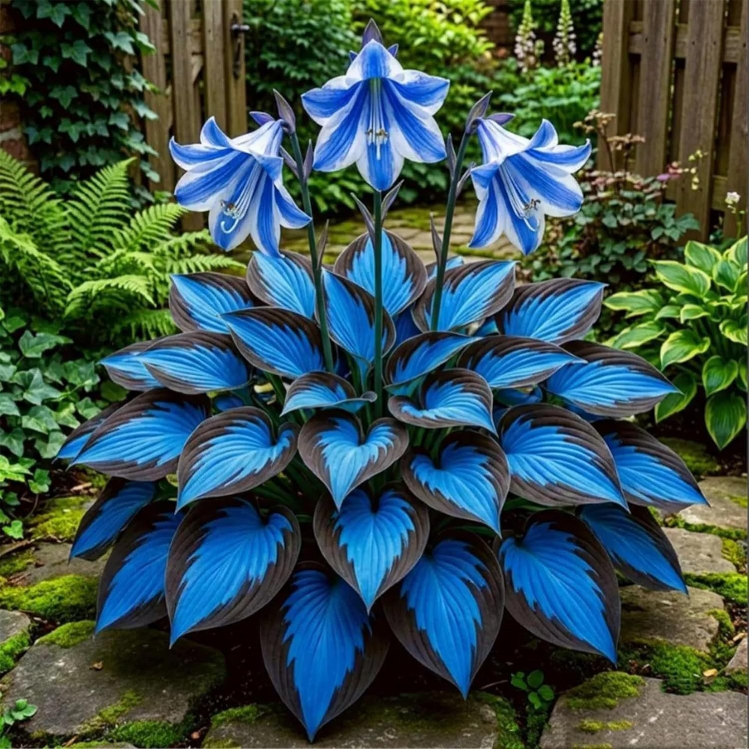 280+ Hosta Seeds for Planting Perennial Heart-Shaped Bare Roots –