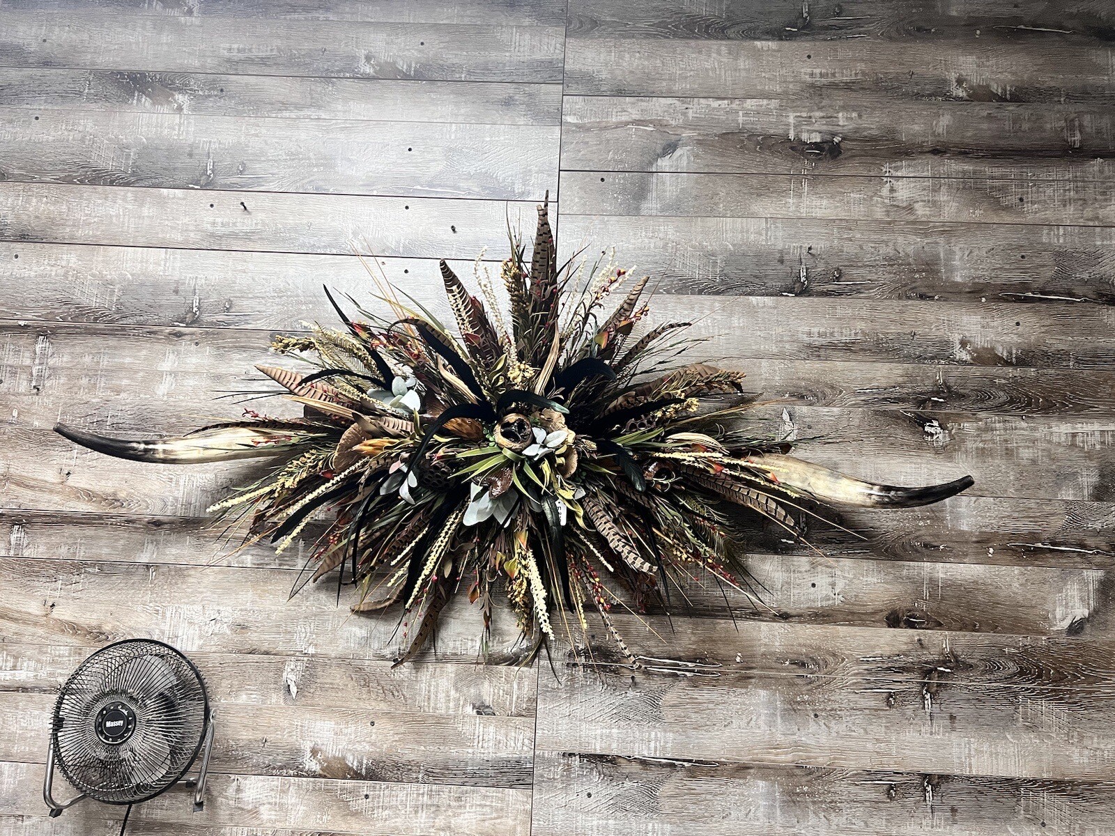 Silk Decorative Floral Arrangement, Wall piece decor