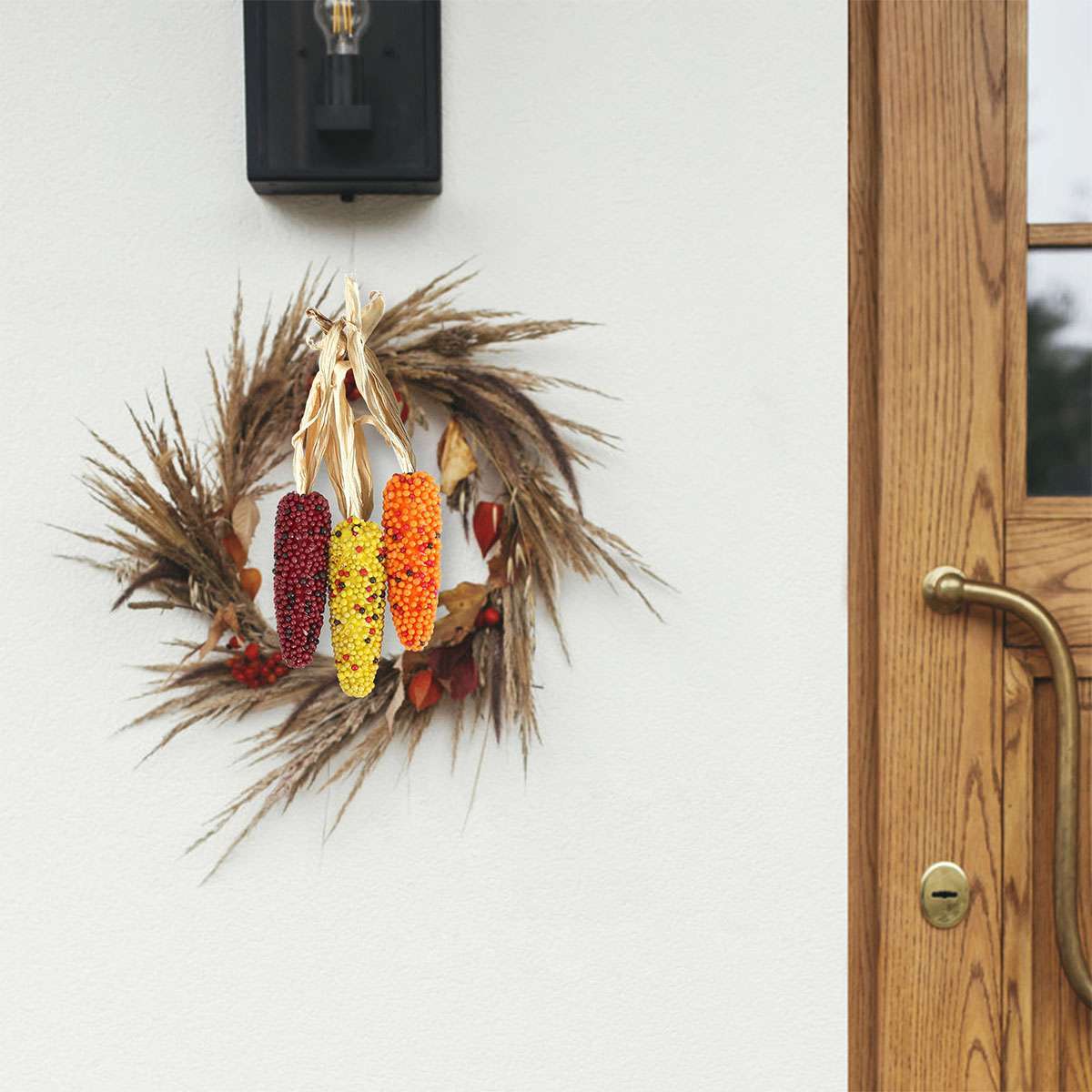 1/3/6Pcs Ornamental Artificial Corn Decoration -Thanksgiving, Fall, Home Decor