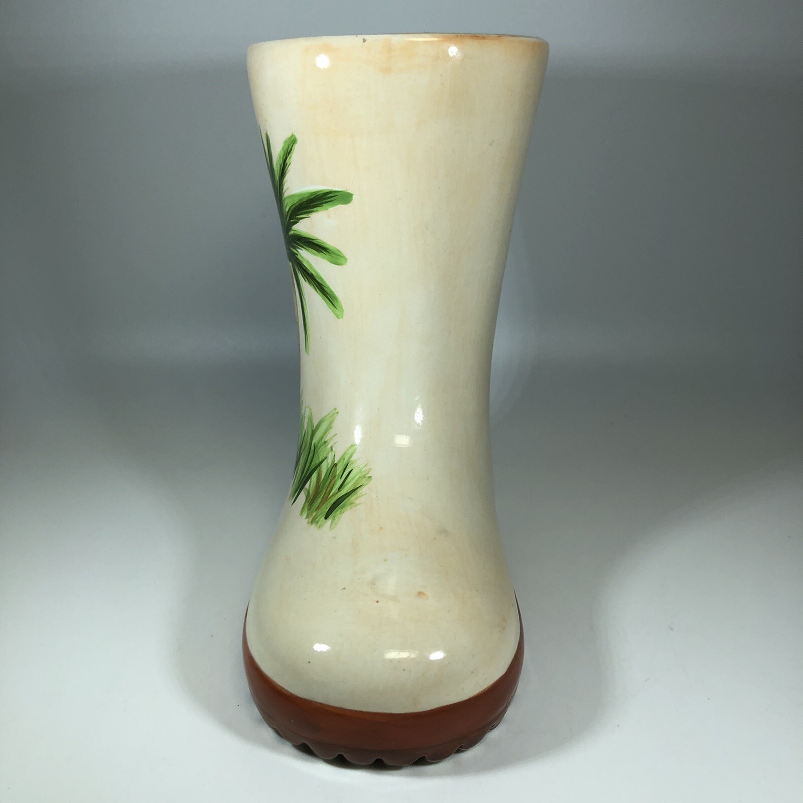 Ganz Ceramic Rain Boot Palm Tree Planter