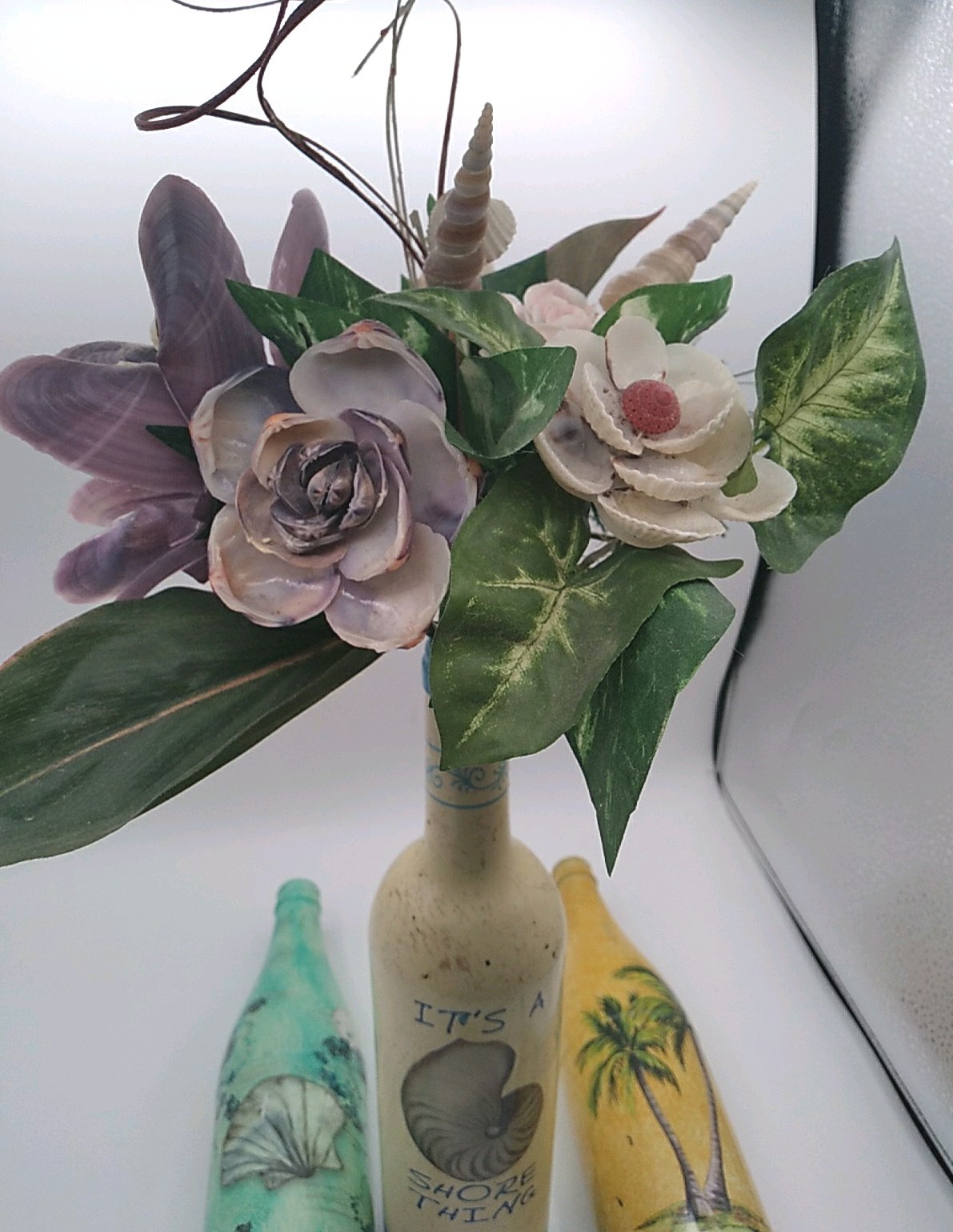 Flower Boutique Shells In Bottles