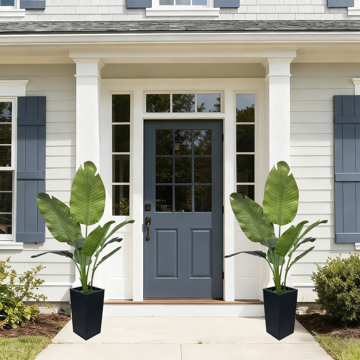 120 cm Artificial Travelers Palm Giant Bird of Paradise Floor Greenery for House