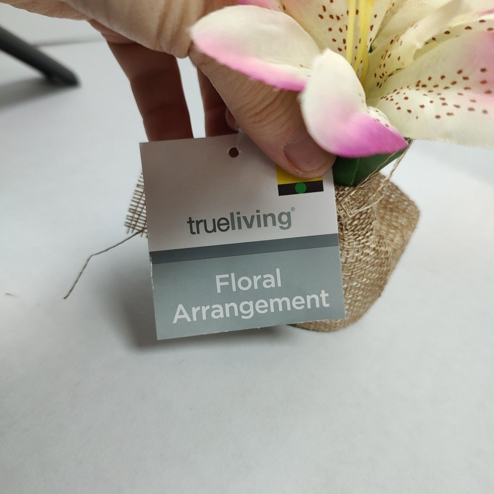 Trueliving Floral Arrangement Flower Bouquet Mini Potted Plant 6″ x 5″ Lily