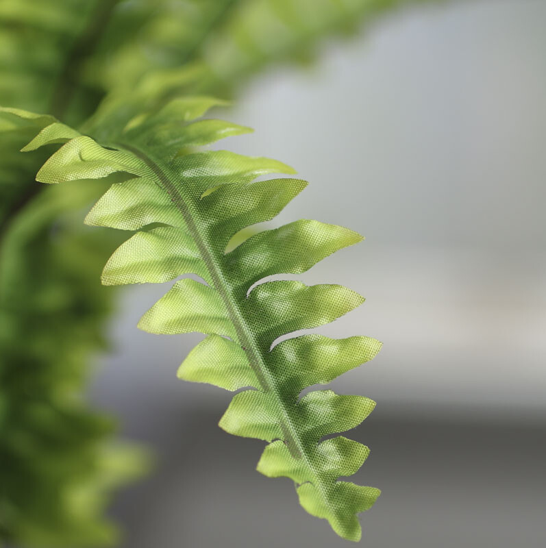 Light Green Artificial Fern Bush