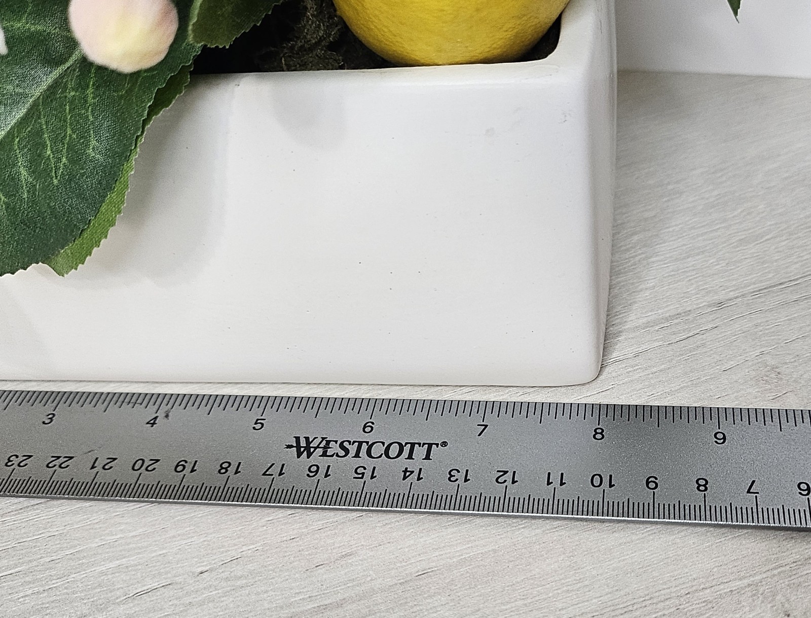 Lemon Tabletop Arrangement Artificial Lemon Threshold Home Decor Centerpiece