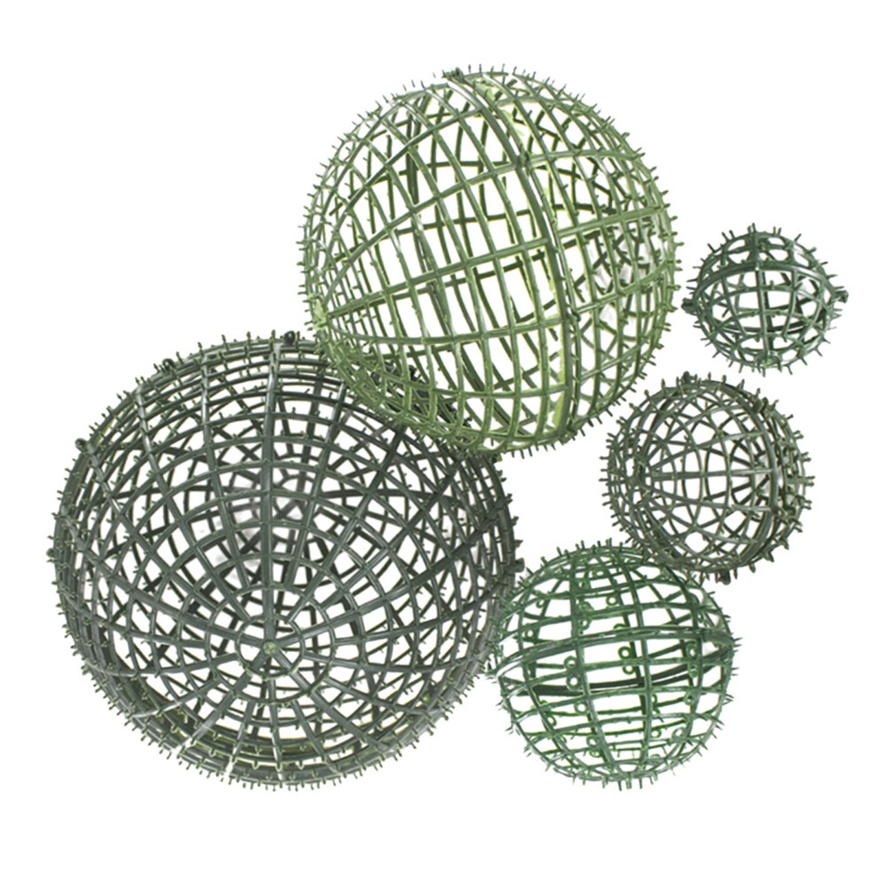 5 Pcs Flower Arrangement Ball Inner Liner Plant Support Frame Cage