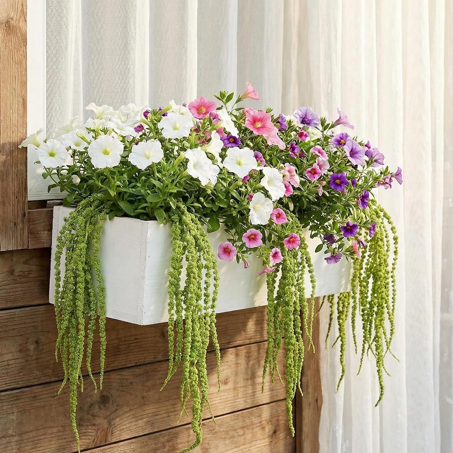 10 Pcs 35 Inch Amaranthus Artificial Flower Hanging Plants Fake Amaranthus