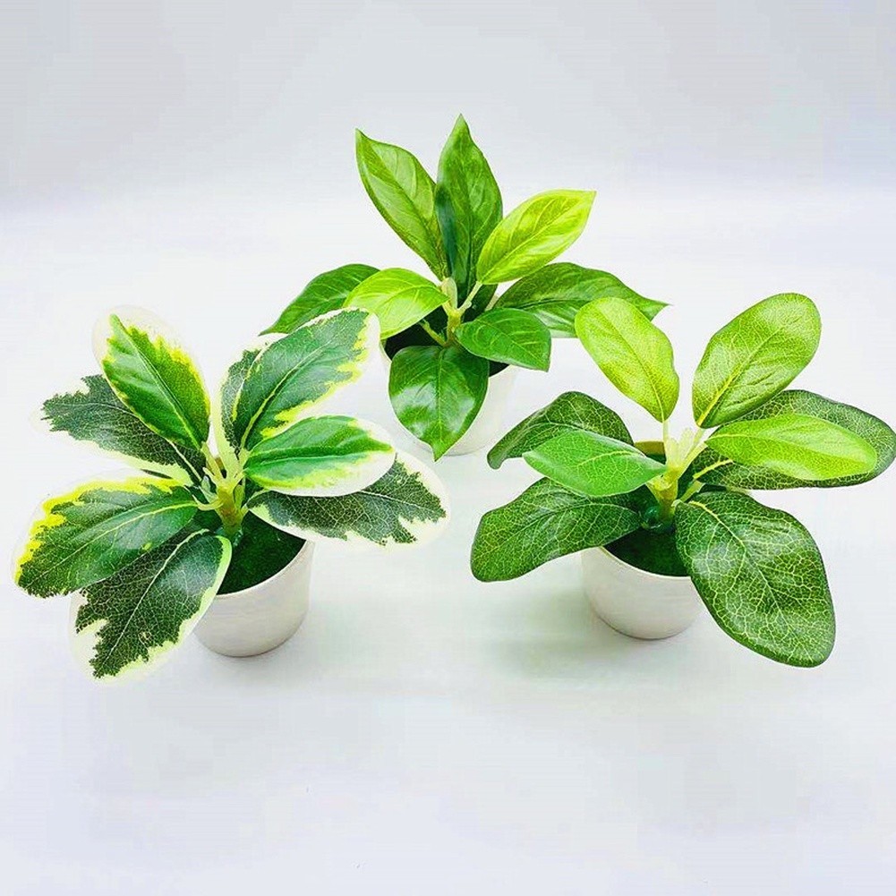 Fake Hanging Potted Plant Green Leaves Decorative Ivy Style for Wall Shelf Use