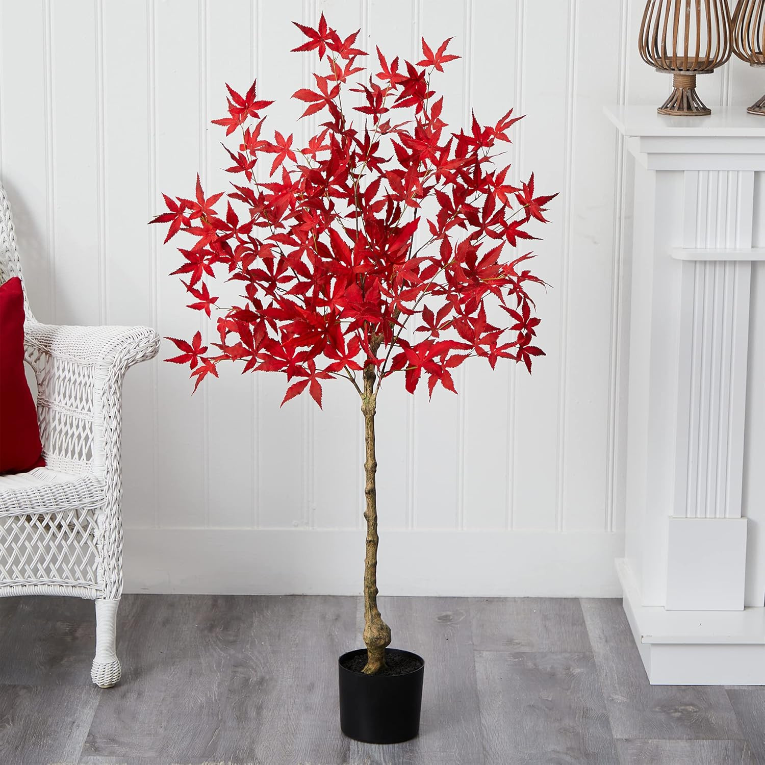 4Ft. Autumn Maple Artificial Tree – Perfect Fall Decor for Home & Events