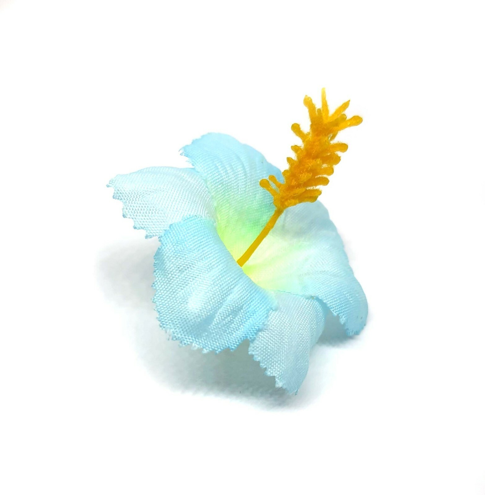 20pcs Hawaiian small hibiscus artificial flower head size 1.75 inches mix colors