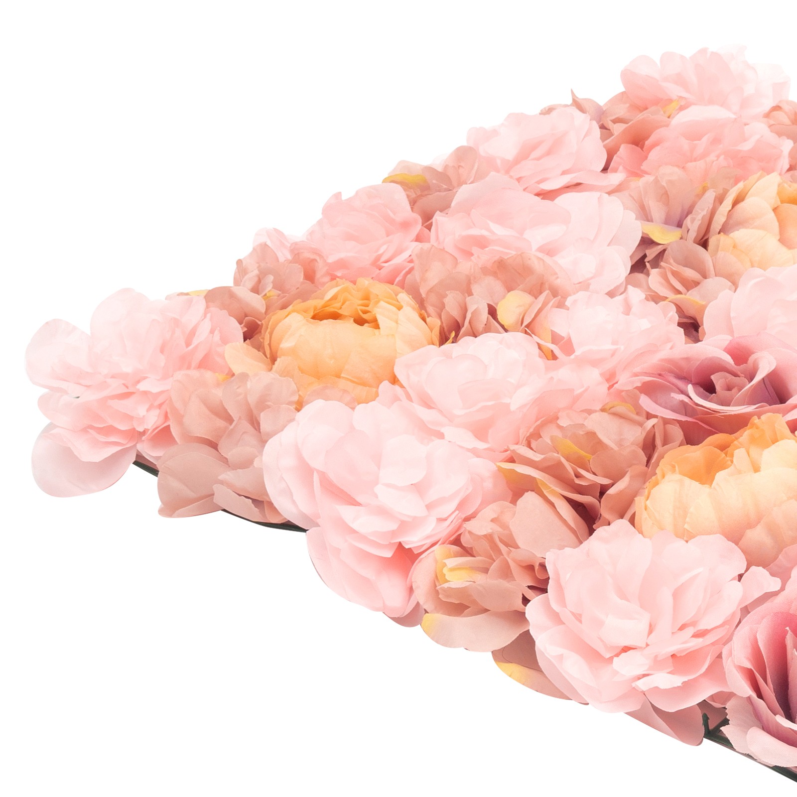 60x40cm Silk Rose Artificial Flower Wall Panel Wedding Party Backdrop Decoration