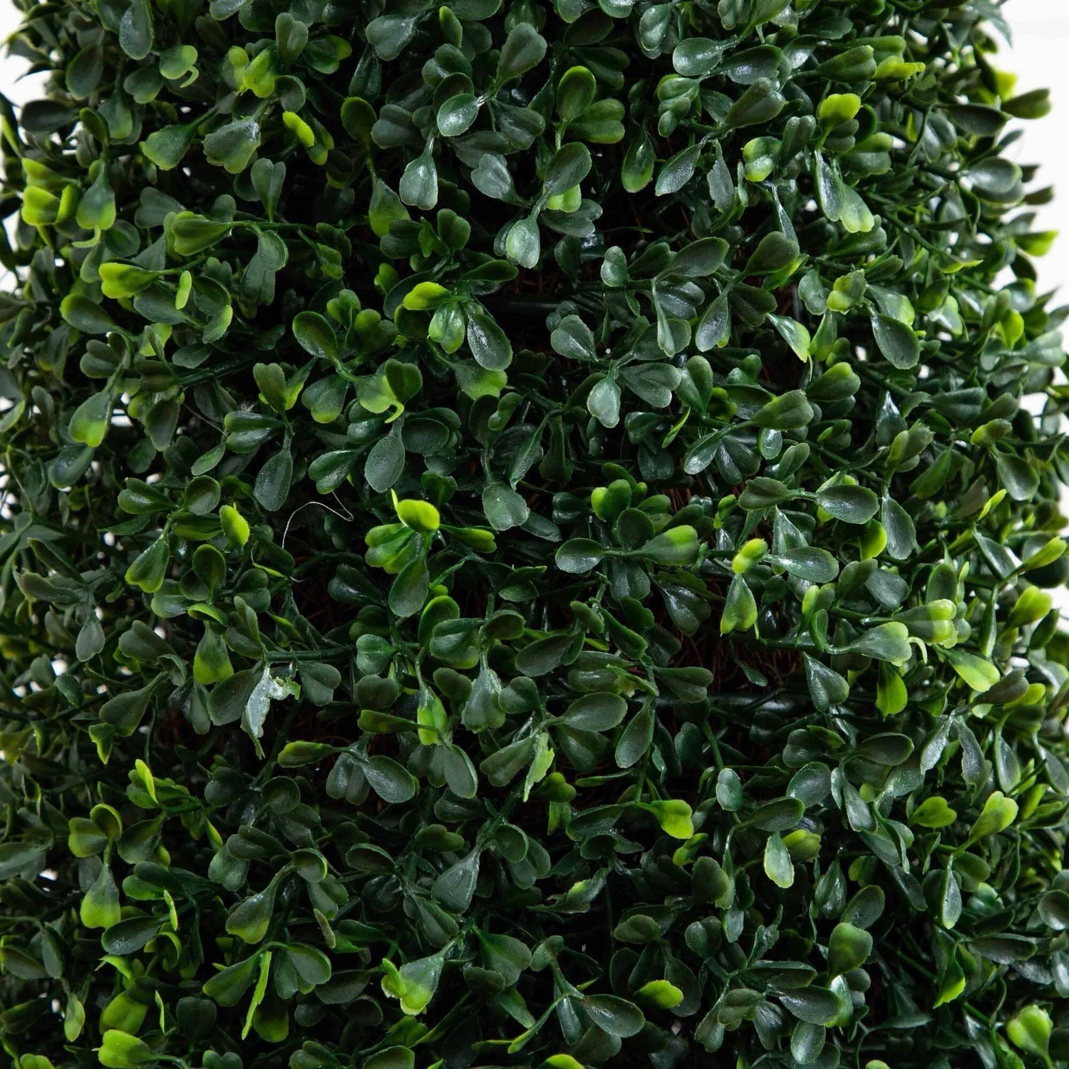 3’ UV Artificial Boxwood Tower Topiary Tree Indoor/Outdoor