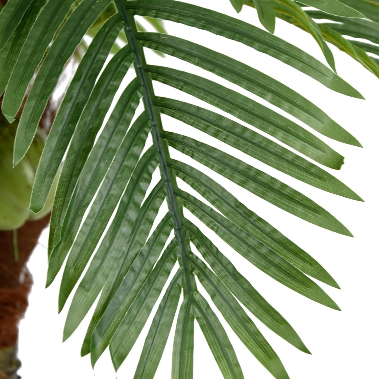 Artificial Phoenix Palm Tree 6.5FT Tall Large Faux Coconut Trees with Realistic