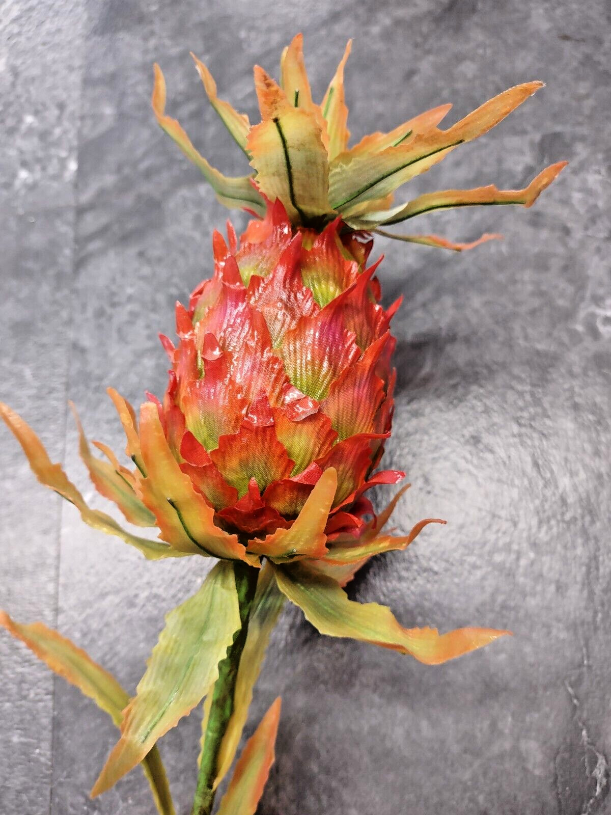 Decorative Pineapple flower silk floral