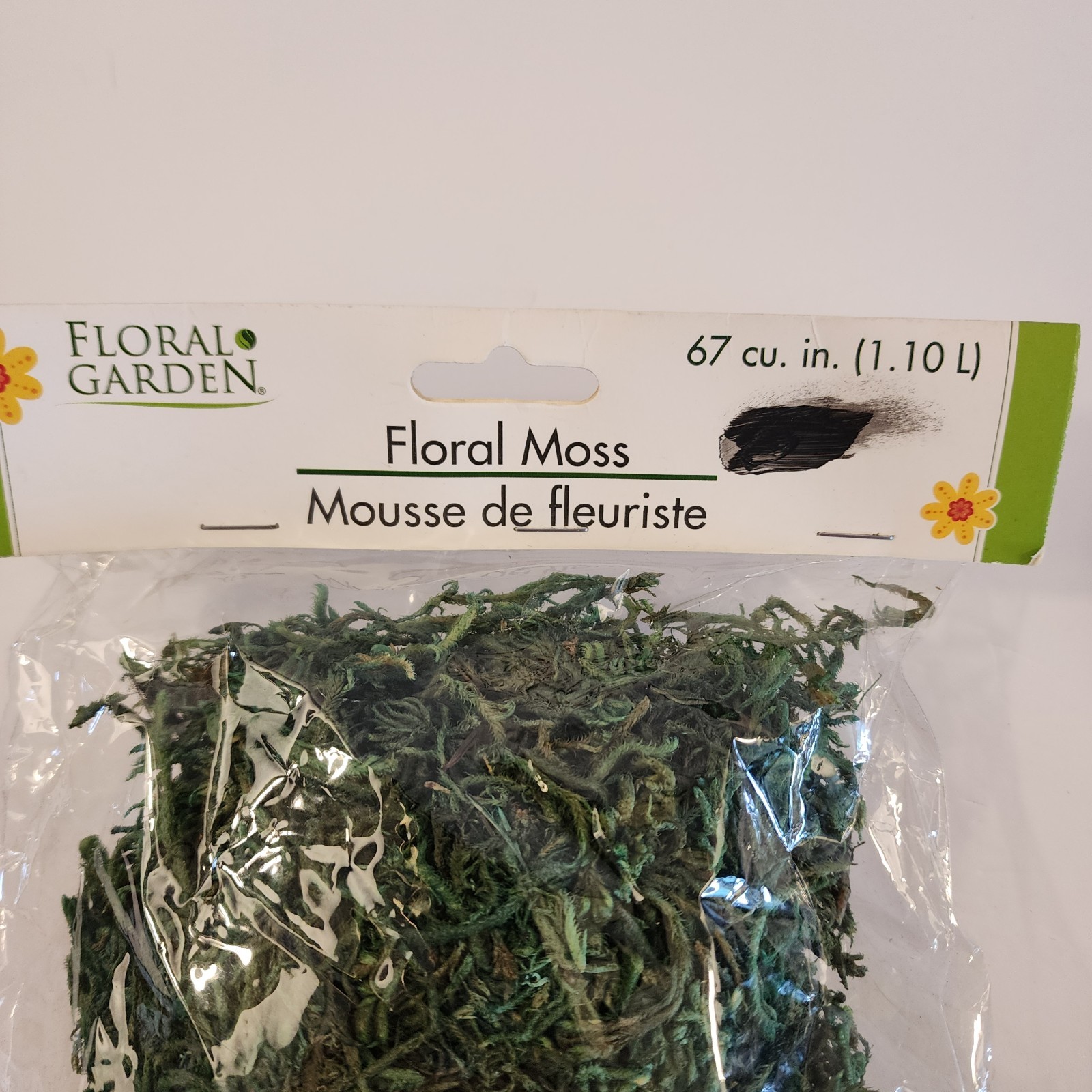 Floral Gardens; 1 Floral Moss; 1 Reindeer Moss; for Crafting/Decoration..