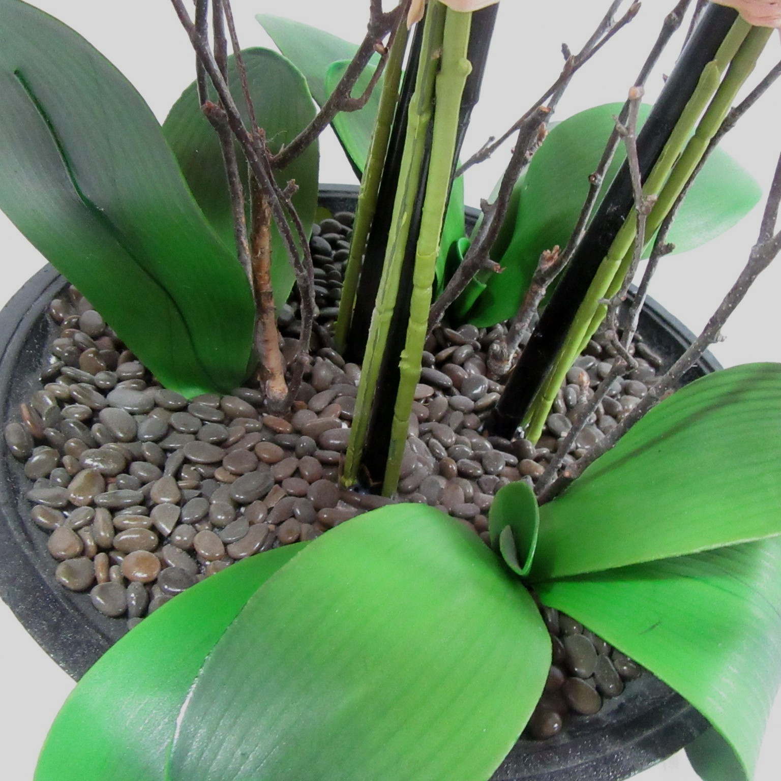 Artificial Orchid Floral Pink Table Centerpiece Large Silk Flower Arrangement