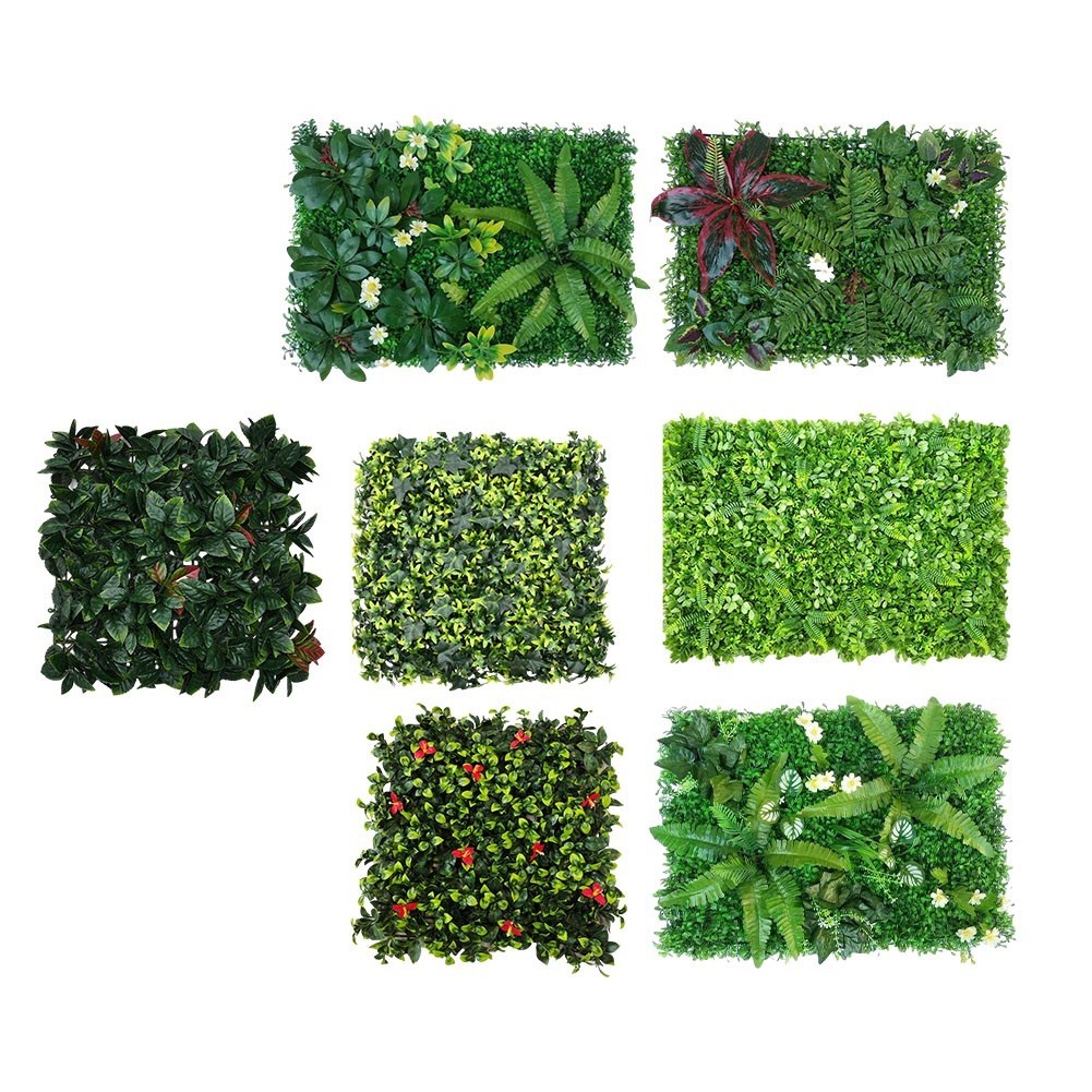 Create a Refreshing Feel with Artificial Green Grass Square Plastic Lawn Plants