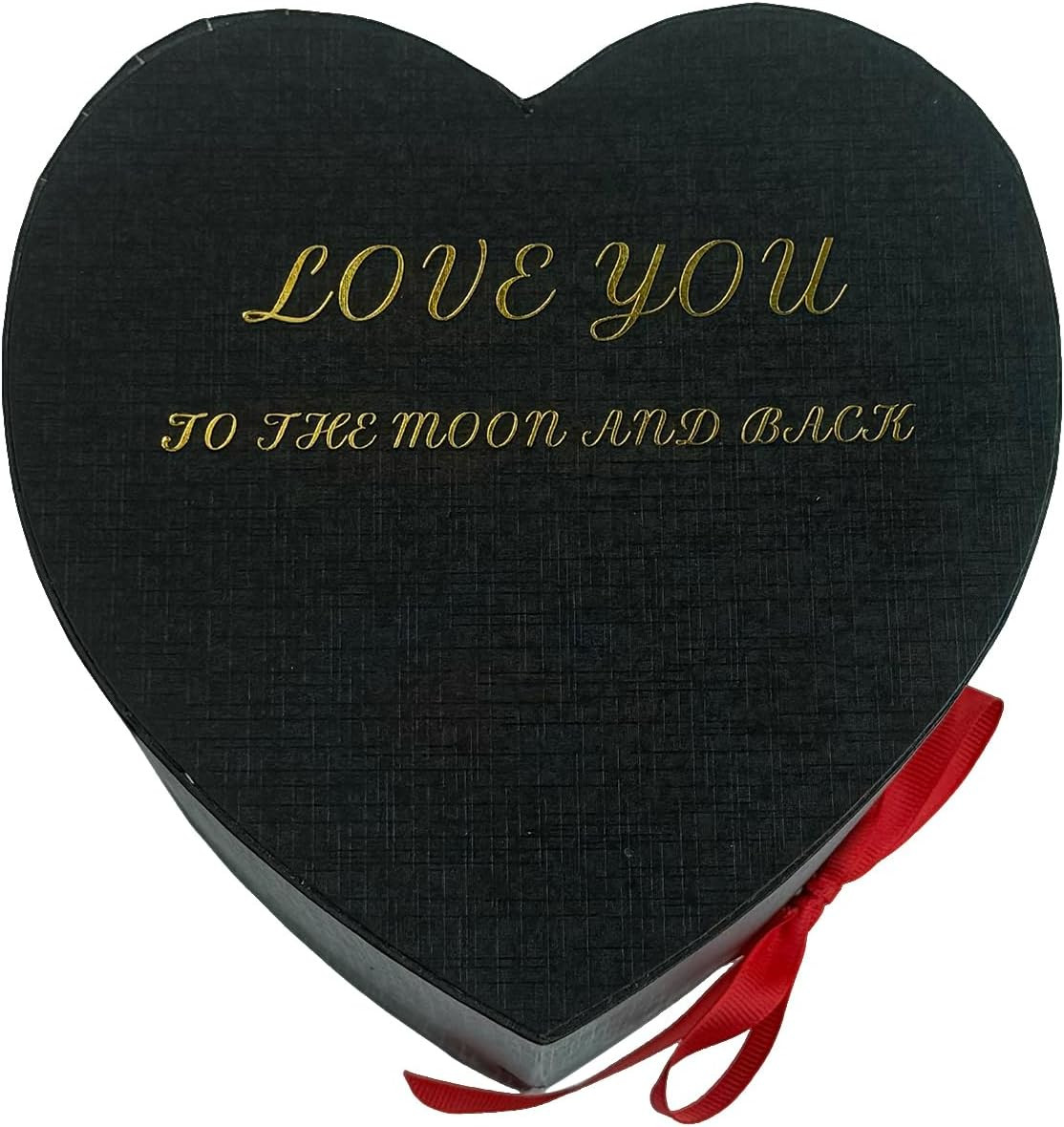 Preserved Roses Heart Shape Box Valentines Day Gifts for Her Mothers Day