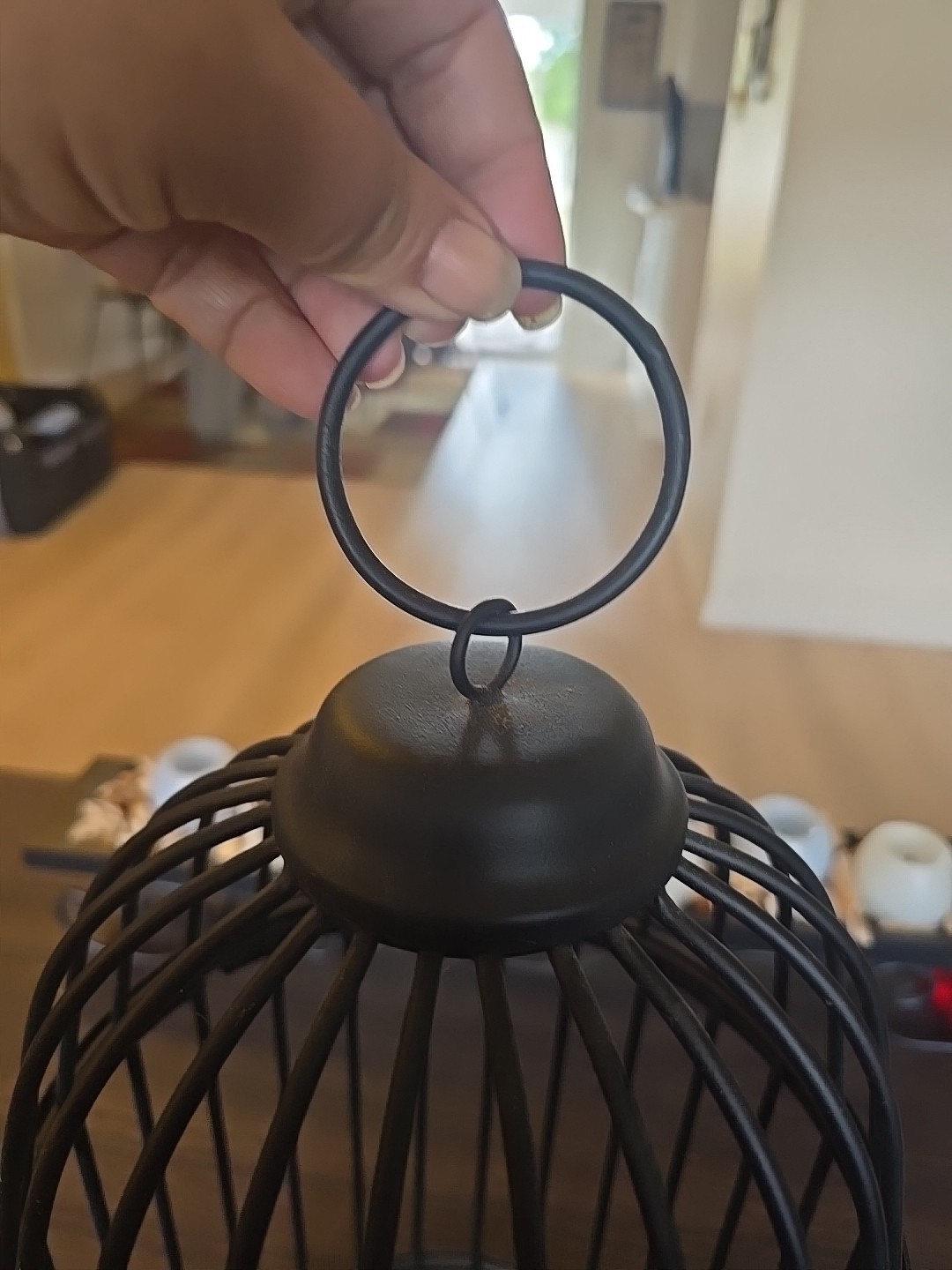 Round Birdcages Vintage Iron Bird Cage Deco