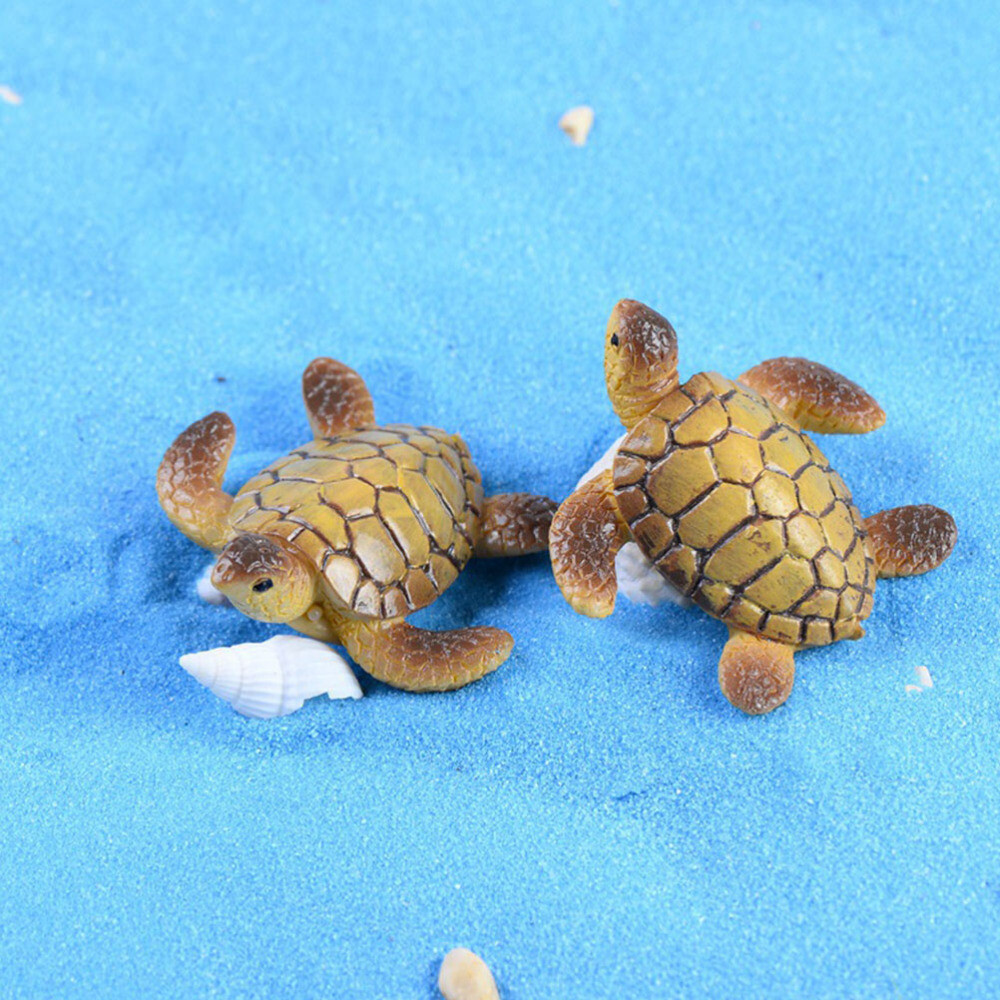 20PCS Miniature Tortoise Resin Simulation Tortoise Resin Tortoise Decoration