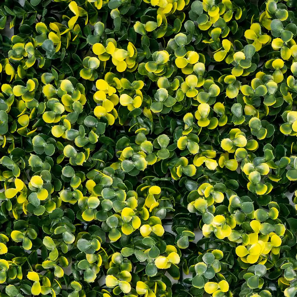 20 In. X 20 In. Premium Artificial Sinica Bush Hedge Greenery Panels (12-Piece)