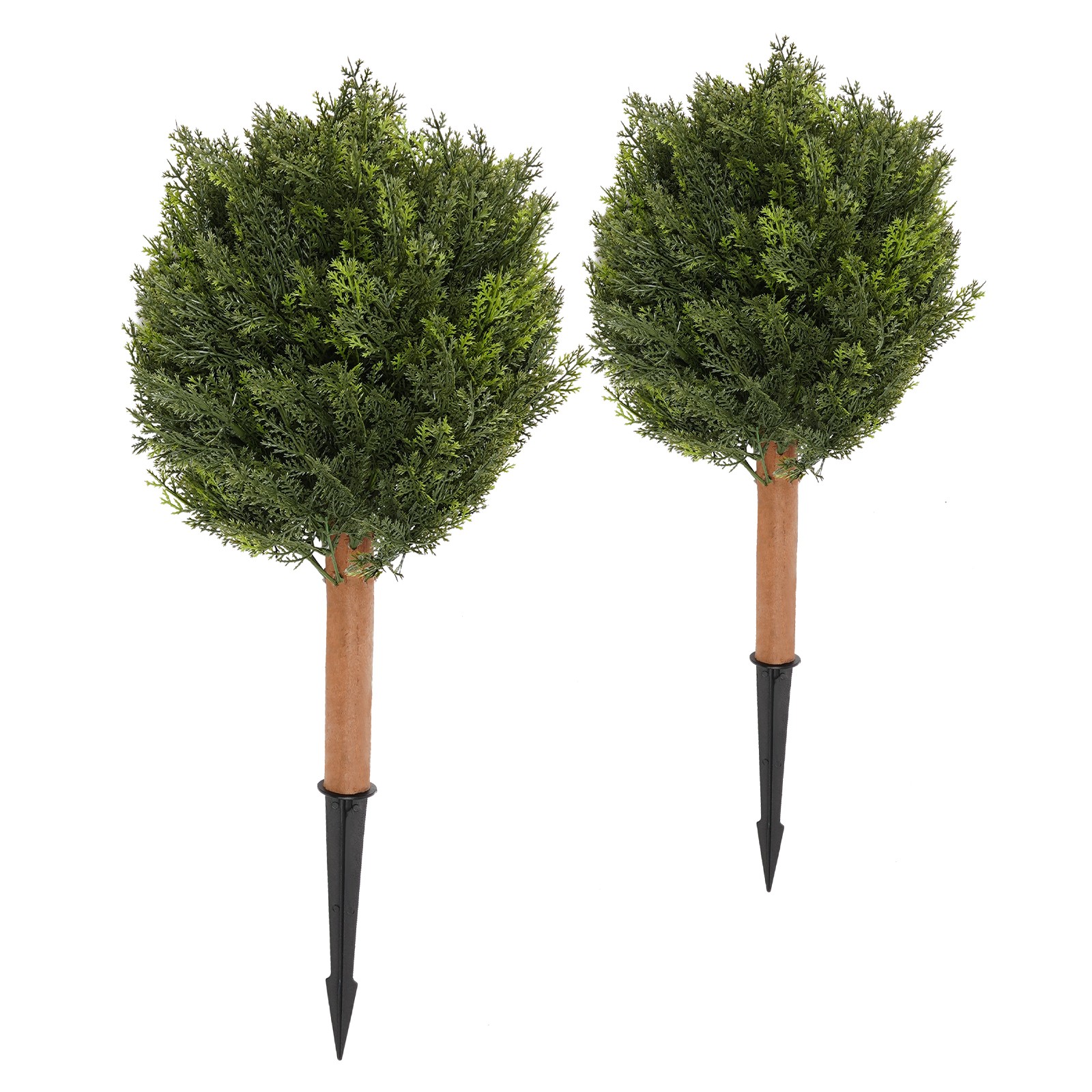 Artificial Plant Artificial Plant with Ground Spike for Indoor Outdoor Home