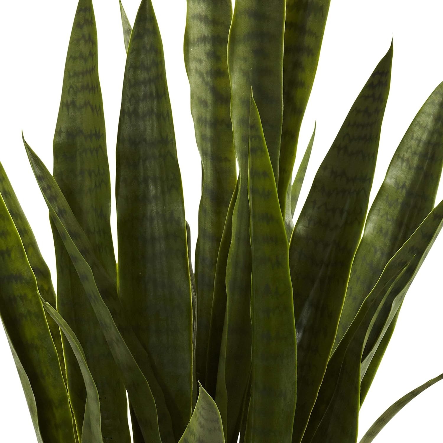 35in Artificial Snake Plant – Faux Greenery for Home Decor