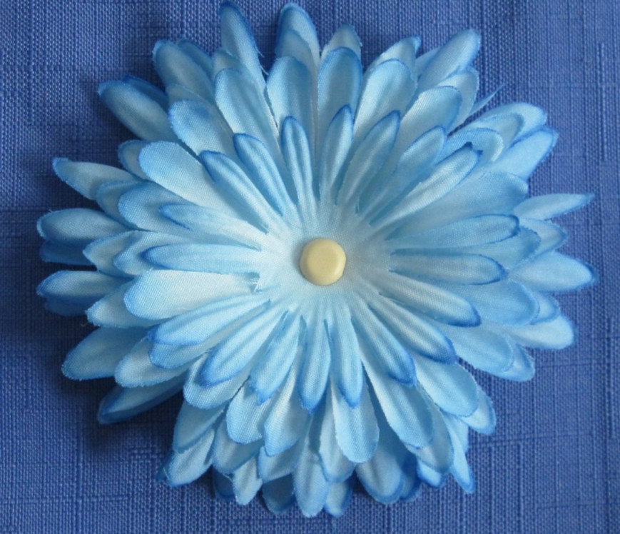#2 Lot-12 Layers Used Silk Flower Petals 3.5-5″ Brads Multiple Colors Sizes