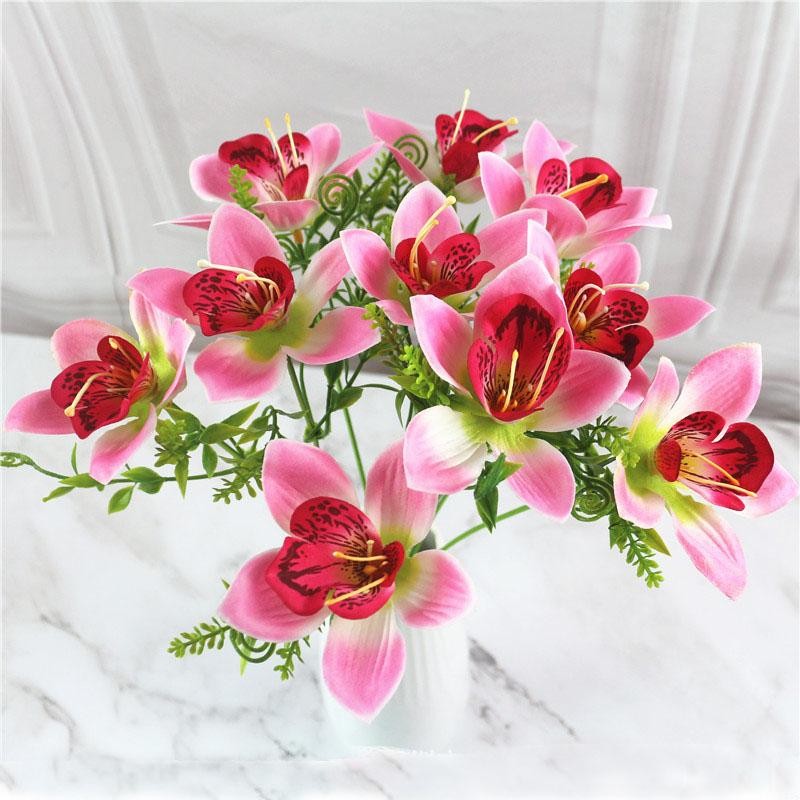 10PCS Artificial Small Catalan Flowers Wedding Home Table Hotel Decors
