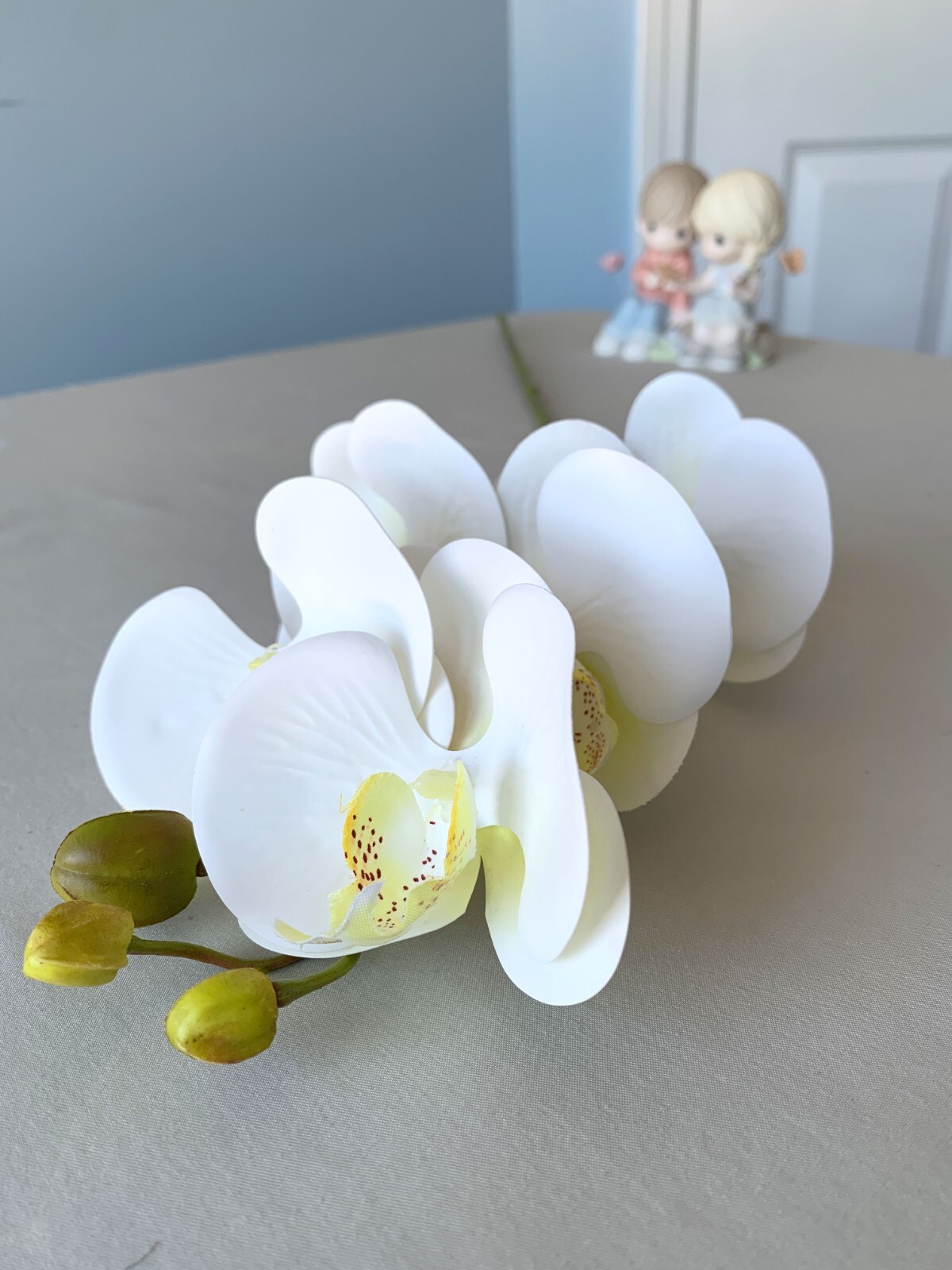 Artificial Orchids, Fake Phalaenopsis Stem, Real touch, For Home Office Party