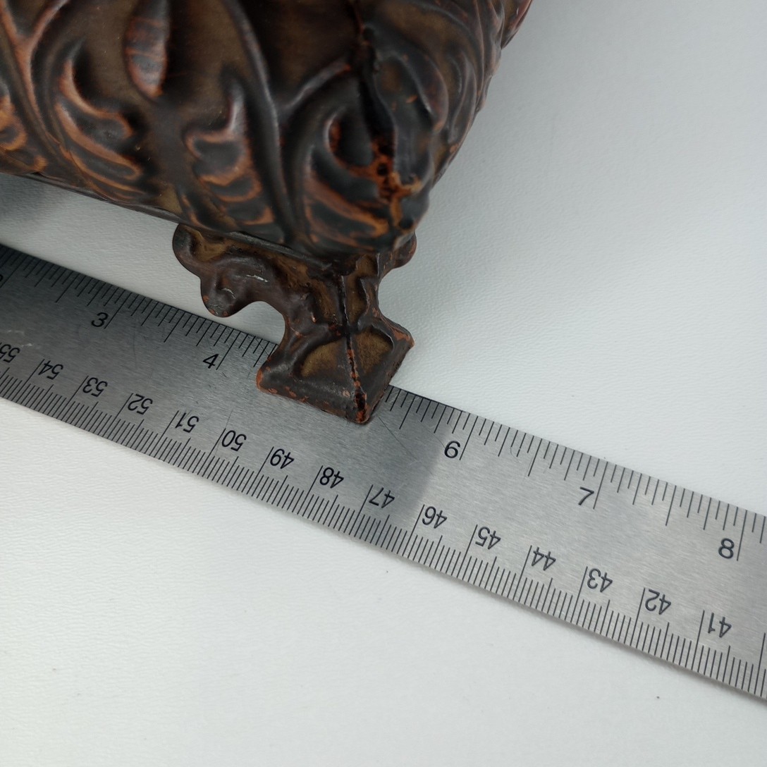 Metal Decorative Centerpiece Antiqued Finish SEE DETAILS