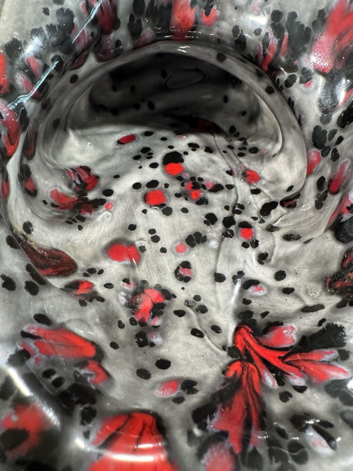 Jasba Keramik Glaze Series Cornucopia Vintage Great Colors 1975