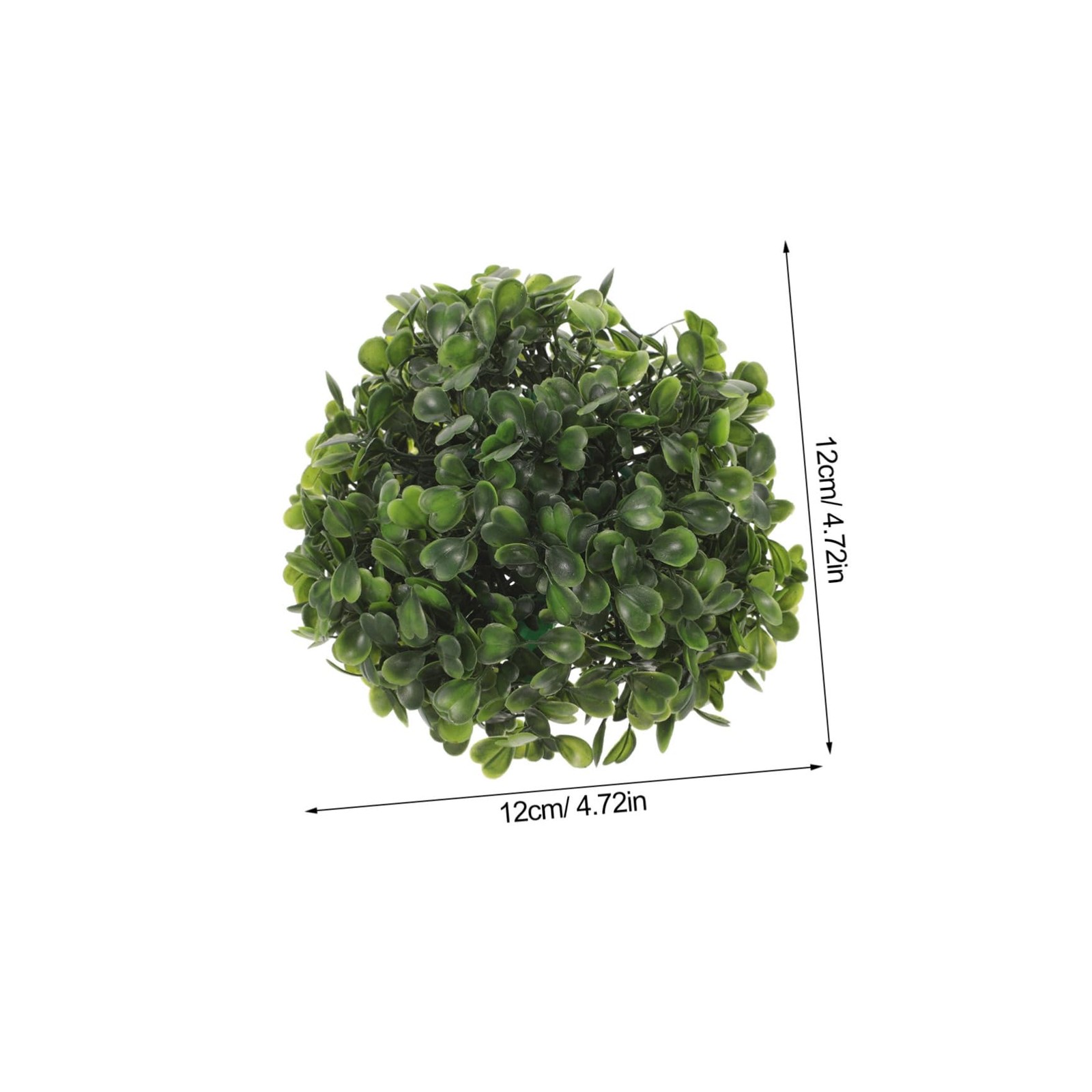 8 Pcs Decorative Hanging Simulated Grass Balls For Party Ceiling Decor